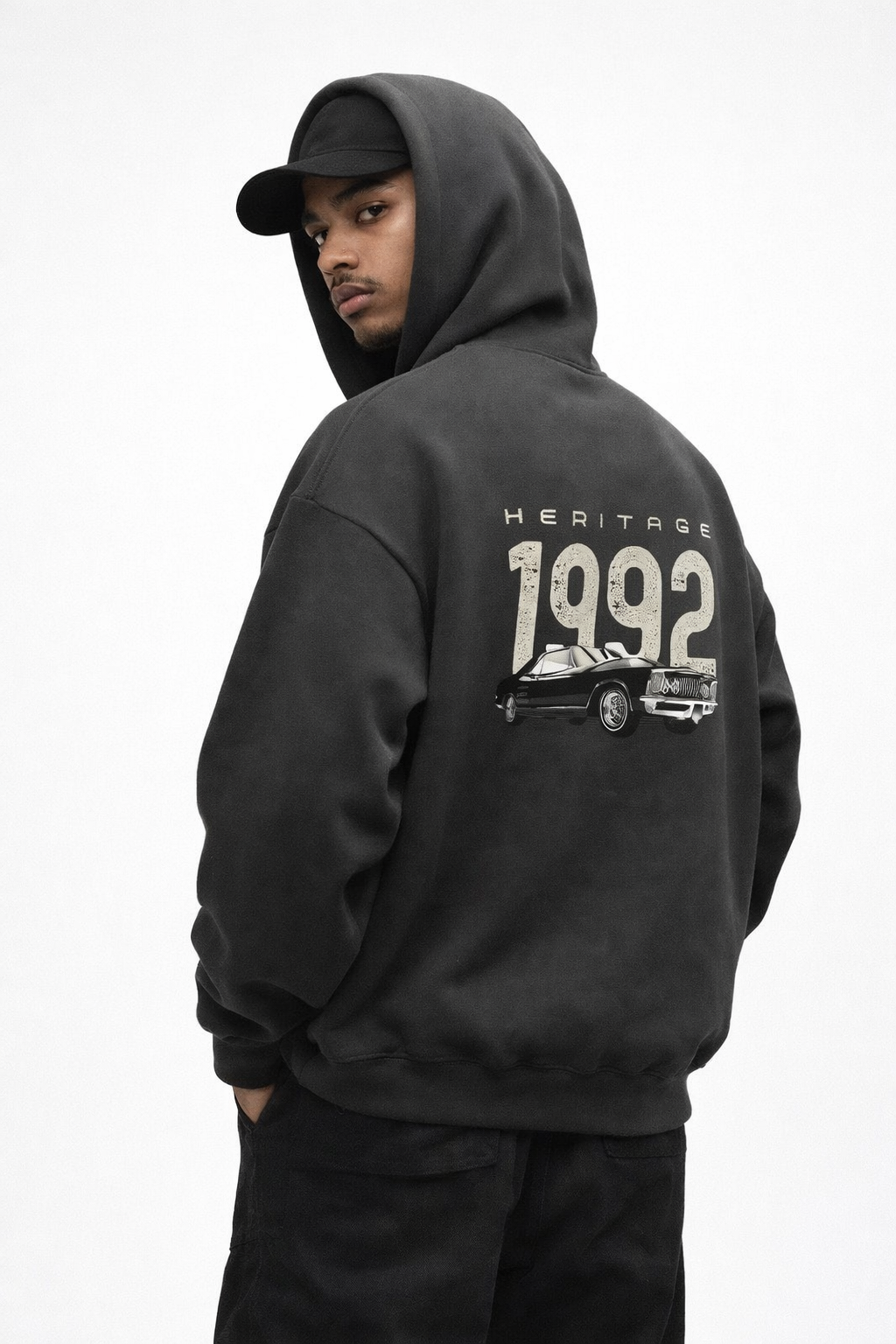 Drop Shoulder Hoodie