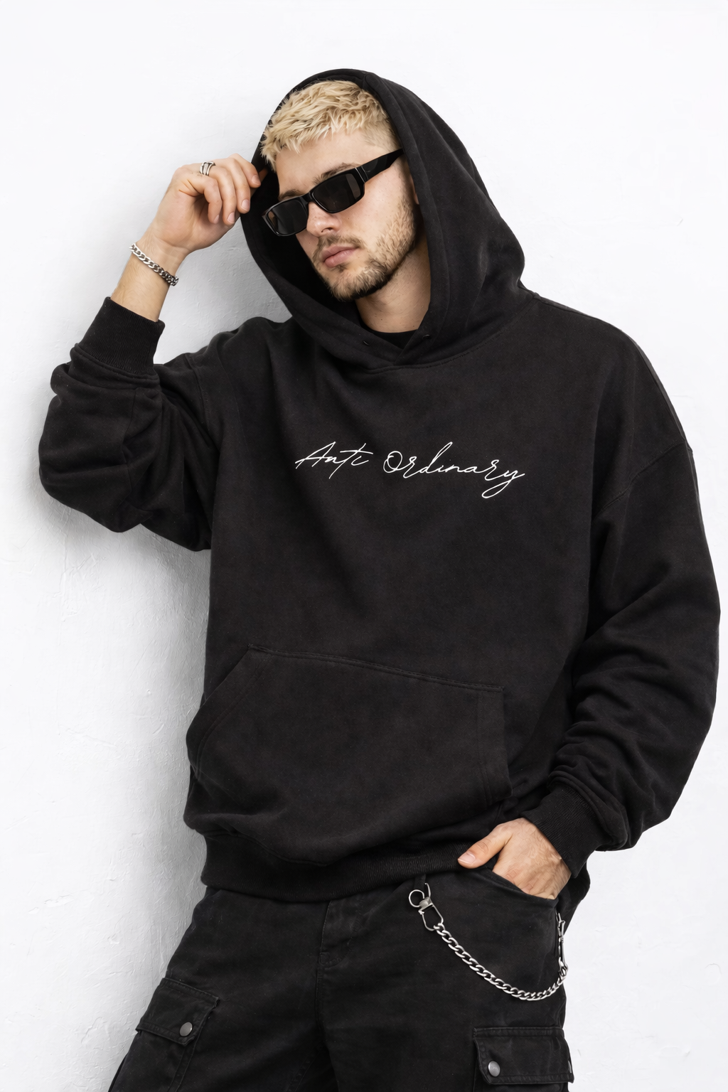 Anti Ordinary Black Unisex Hoodie