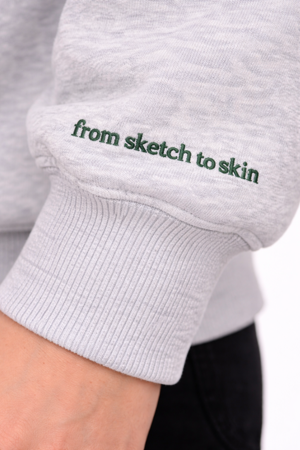 Unfiltered Light Grey Unisex Hoodie