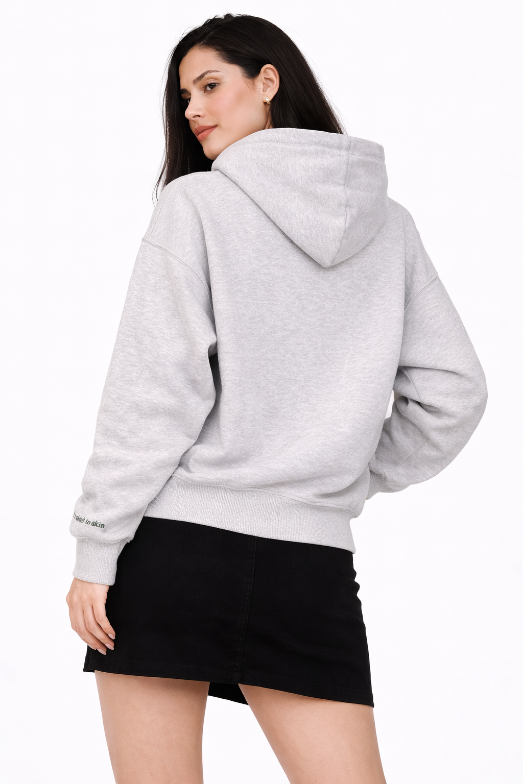 Unfiltered Light Grey Unisex Hoodie