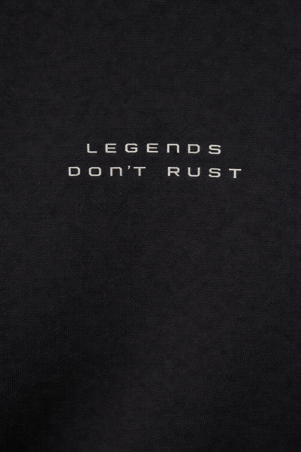 Legends Don’t Rust Dark Grey Unisex Hoodie
